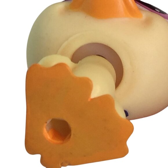 Littlest Pet Shop LPS #1329 Winking Chick #1062 Baby Duck Yellow Bird Figures - Picture 6 of 13